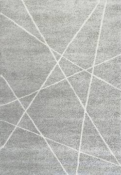 Dynamic MEHARI Grey Rectangle 8x11 ft  Carpet 144853