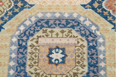Chobi Multicolor Hand Knotted 711 X 911 Area Rug 700-144869 Image 7