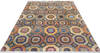 Chobi Multicolor Hand Knotted 711 X 911 Area Rug 700-144869 Thumb 1