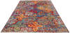 Modern Red Hand Knotted 83 X 102 Area Rug 700-144872 Thumb 1