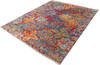 Modern Red Hand Knotted 83 X 102 Area Rug 700-144872 Thumb 2
