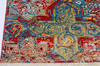 Modern Red Hand Knotted 83 X 102 Area Rug 700-144872 Thumb 4