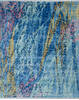 Modern Blue Hand Knotted 82 X 911 Area Rug 700-144873 Thumb 0