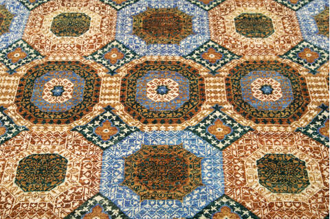 Chobi Multicolor Hand Knotted 411 X 67 Area Rug 700-144874 Image 4