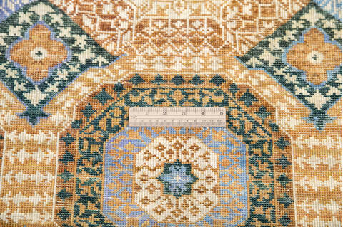Chobi Multicolor Hand Knotted 411 X 67 Area Rug 700-144874 Image 7