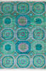 Chobi Green Hand Knotted 41 X 510  Area Rug 700-144875 Thumb 0