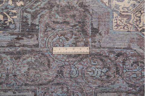 Modern Grey Hand Knotted 55 X 80 Area Rug 700-144877 Image 6