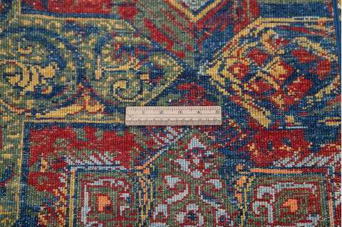Modern Red Hand Knotted 40 X 510 Area Rug 700-144879 Image 6