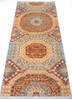 Modern Beige Runner Hand Knotted 26 X 59 Area Rug 700-144880 Thumb 1
