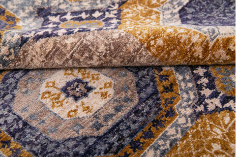 Chobi Multicolor Hand Knotted 510 X 710 Area Rug 700-144881 Image 5