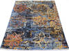 Modern Multicolor Hand Knotted 411 X 68 Area Rug 700-144882 Thumb 1