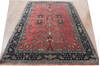 Sarouk Red Hand Knotted 510 X 88  Area Rug 902-144899 Thumb 3