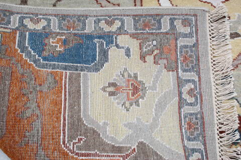 Heriz Grey Hand Tufted 60 X 93 Area Rug 902-144900 Image 7