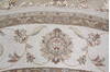 Jaipur Beige Round Hand Knotted 120 X 120  Area Rug 902-144901 Thumb 6