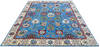 Chobi Blue Hand Knotted 710 X 97  Area Rug 700-144908 Thumb 1