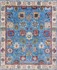 Chobi Blue Hand Knotted 710 X 97  Area Rug 700-144908 Thumb 0