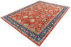 Chobi Red Hand Knotted 90 X 120  Area Rug 700-144909 Thumb 2