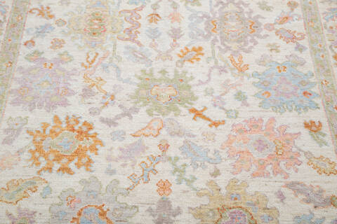 Chobi Beige Hand Knotted 411 X 66 Area Rug 700-144910 Image 3