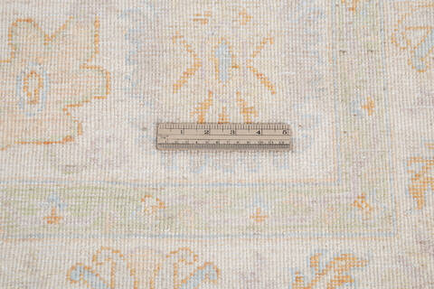 Chobi Beige Hand Knotted 411 X 66 Area Rug 700-144910 Image 7