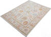 Chobi Beige Hand Knotted 411 X 66  Area Rug 700-144910 Thumb 1