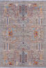 Chobi Grey Hand Knotted 69 X 99  Area Rug 700-144915 Thumb 0