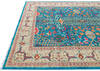 Chobi Blue Hand Knotted 82 X 99  Area Rug 700-144923 Thumb 5