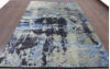 Modern-Contemporary Multicolor Hand Knotted 66 X 99  Area Rug 902-144925 Thumb 3