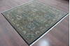 Bakhtiar Multicolor Square Hand Knotted 63 X 66 Area Rug 902-144928 Thumb 1