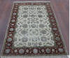 Kashan Red Hand Knotted 40 X 60 Area Rug 902-144935 Thumb 3