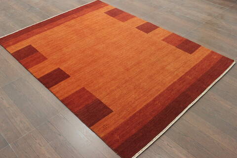 Luri Red Hand Loomed 46 X 69 Area Rug 902-144937 Image 1