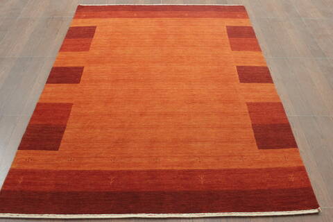 Luri Red Hand Loomed 46 X 69 Area Rug 902-144937 Image 2