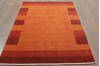 Luri Red Hand Loomed 46 X 69 Area Rug 902-144937 Thumb 2
