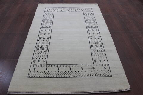 Luri Beige Hand Loomed 47 X 73 Area Rug 902-144939 Image 2