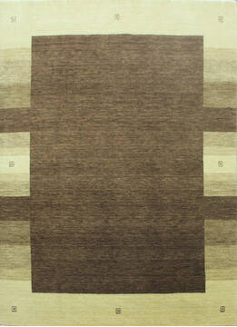 Luri Brown Hand Loomed 4'6" X 6'6"  Area Rug 902-144940