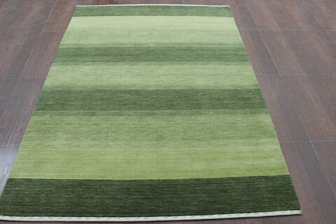 Luri Green Hand Loomed 48 X 68 Area Rug 902-144944 Image 2