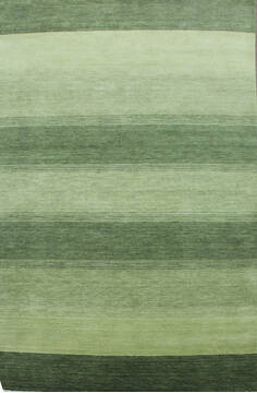 Luri Green Hand Loomed 4'8" X 6'8"  Area Rug 902-144944