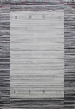 Indian Luri Beige Rectangle 5x7 ft Wool Carpet 144946