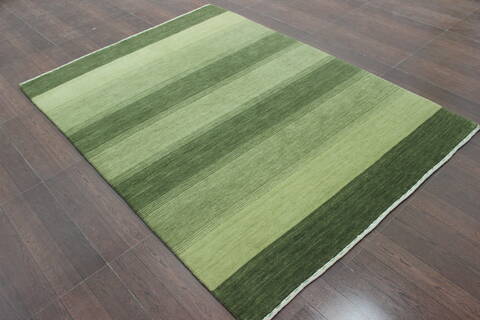Luri Green Hand Loomed 49 X 69 Area Rug 902-144948 Image 1