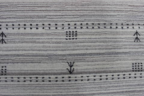 Luri Grey Hand Loomed 49 X 69 Area Rug 902-144949 Image 2