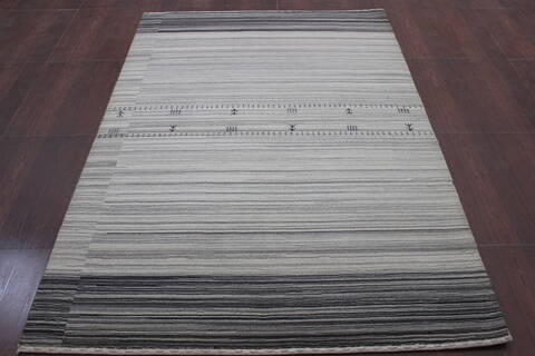 Luri Grey Hand Loomed 49 X 69 Area Rug 902-144949 Image 3