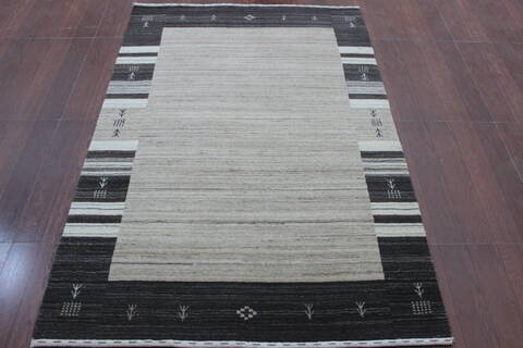 Luri Grey Hand Loomed 40 X 60 Area Rug 902-144953 Image 2