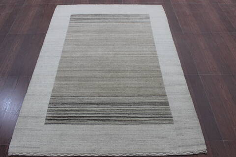 Luri Grey Hand Loomed 40 X 60 Area Rug 902-144954 Image 2