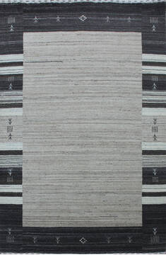 Luri Grey Hand Loomed 4'0" X 6'0"  Area Rug 902-144956