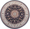 Nain Blue Round Hand Knotted 50 X 50  Area Rug 902-144959 Thumb 0