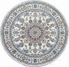 Nain Beige Round Hand Knotted 80 X 80  Area Rug 902-144962 Thumb 0