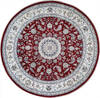 Nain Red Round Hand Knotted 50 X 50  Area Rug 902-144964 Thumb 0