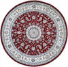 Nain Red Round Hand Knotted 50 X 50  Area Rug 902-144964 Thumb 0