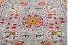 Chobi Grey Hand Knotted 610 X 102 Area Rug 700-144971 Thumb 3