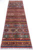 Chobi Red Runner Hand Knotted 29 X 910 Area Rug 700-144976 Thumb 1