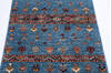 Chobi Blue Runner Hand Knotted 27 X 83  Area Rug 700-144977 Thumb 3